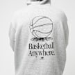 New Balance Hoops Fleece Hoodie grau 23650 4