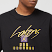 Jordan NBA Los Angeles Lakers Courtside Statement M90 Shortsleeve Tee preto 23679 3