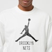 Jordan Brooklyn Nets Essential NBA-Longsleeve Tee blanco 23697 3