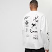 Upscale by Mister Tee Collection Cut On Longsleeve blanco 23740 1