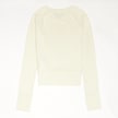 Converse Junior Long Sleeve Cardigan Knit Top biały 23794 2