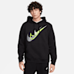 Nike   Sportswear Fleece Hoodie czarny 23844 1