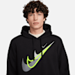 Nike   Sportswear Fleece Hoodie negro 23844 3