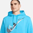 Nike Sportswear Fleece Hoodie blau 23846 3