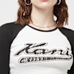 Karl Kani Varsity Crop Block Rib Longsleeve bijela 23894 3