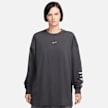 Nike Sportswear Long Sleeve T-Shirt Print grau 23914 1