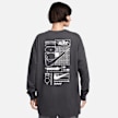 Nike Sportswear Long Sleeve T-Shirt Print grau 23914 2