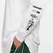 Nike Sportswear Long Sleeve Boyfriend Tee Print Swoosh beż 23915 5