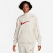 Nike Sportswear Oversized Fleece Pullover Swoosh beige 23934 1
