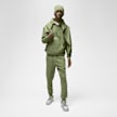 Jordan Essential Fleece Baseline Hoodie grün 23963 6