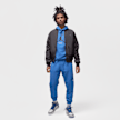 Jordan Essential Fleece Baseline Hoodie bleu 23966 5