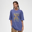 Nike   Oversized Short Sleeve Tee Heritage roze 24037 1