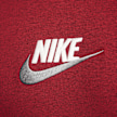 Nike Club + French Terry Pullover Hoodie LBR rot 24058 4