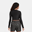 Nike Sportswear Crop Long Sleeve Top SW grau 24113 2