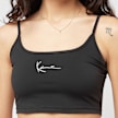 Karl Kani Small Signature Essential Crop Top crna 45127 3