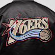 Mitchell & Ness NBA Heavyweight Satin Jacket Philadelphia 76ers negro 24401 6