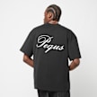 PEQUS Handwritten Logo T-Shirt czarny 24430 3
