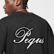 PEQUS Handwritten Logo T-Shirt czarny 24430 5