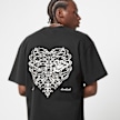 PEQUS Island of Heartbreaks Chrom T-Shirt schwarz 24432 1