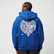 PEQUS Island of Heartbreaks Chrom Zip Hoodie blau 24461 3