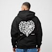 PEQUS Island of Heartbreaks Chrom Zip Hoodie schwarz 24462 2