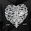 PEQUS Island of Heartbreaks Chrom Zip Hoodie schwarz 24462 4