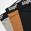 SNIPES 3 PACK - Black Tape Briefs Boxershorts multicolor 24580 2