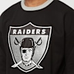 Mitchell & Ness NFL Satin Insert Fleece Crew Oakland Raiders schwarz 24598 3