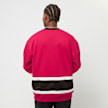 Mitchell & Ness NFL Satin Insert Fleece Crew Kansas City Chiefs rot 24599 2