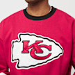 Mitchell & Ness NFL Satin Insert Fleece Crew Kansas City Chiefs rojo 24599 3