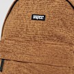 SNIPES Woven Label Basic Logo Corduroy Backpack gris 24601 4