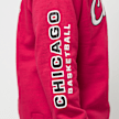 Mitchell & Ness NBA There And Back Fleece Crew Chicago Bulls czerwony 24605 4