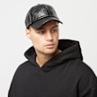 SNIPES Printed Fake Leather Pattern Baseball Cap noir 24616 5