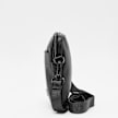 SNIPES Metal Badge Basic Logo Fake Leather Mobile Bag siva 24618 2