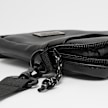 SNIPES Metal Badge Basic Logo Fake Leather Mobile Bag gris 24618 5