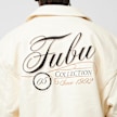 FUBU Initials Leather Coach Jacket negro 24627 5