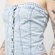 Karl Kani OG Washed Corset Top blau 24698 3