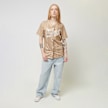 Karl Kani Varsity Tonal Pinstripe Baseball Shirt light blue beige 24705 4