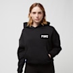 PEQUS Cropped Pink Island of Heartbreaks Hoodie noir 24720 2