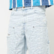 Karl Kani Og Heavy Distressed Wavy Print Carpenter plava 24734 3