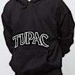 Artist by Mister Tee Tupac Up Oversize Hoody schwarz 24763 4