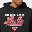 New Era NBA Graphic Oversized Hoody Chicago Bulls schwarz 24888 3