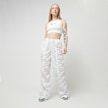 Karl Kani Small Signature Gathering Parachute Pants weiß 24939 5