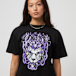 Miss Tee Always On Fire Tee noir 24962 3