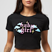 Miss Tee Baby Girl Cropped Tee negro 24965 3