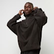 Urban Classics Oversized Polar Fleece Half Zip Hoody nero 25018 1