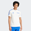 adidas Originals FIGC Italien 3-Streifen T-Shirt Football Pack weiß 25022 1