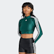 adidas Originals adicolor 3-Streifen Crop Longsleeve lila 25061 1