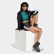 adidas Originals adicolor 3-Streifen Crop Longsleeve lila 25061 5