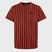 Jordan MVP Pinstrip Short Sleeve Tee brun 25208 1